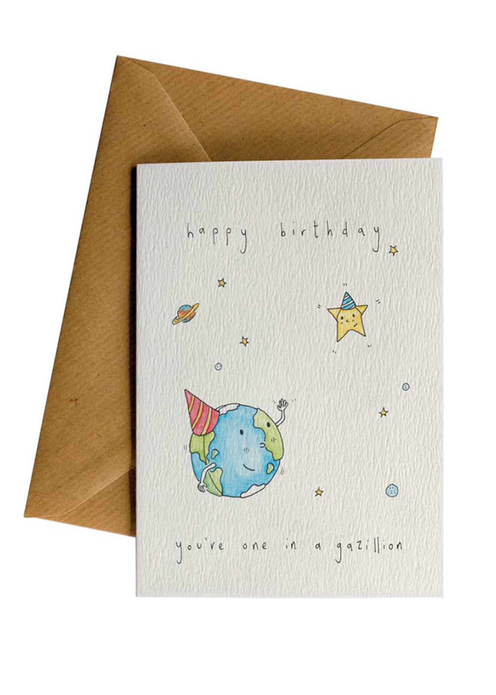 Little Difference One In A Gazillion Birthday Card
