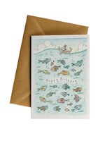 Little Difference Man & Sea Birthday Card