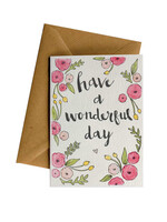 Little Difference Wonderful Day Card
