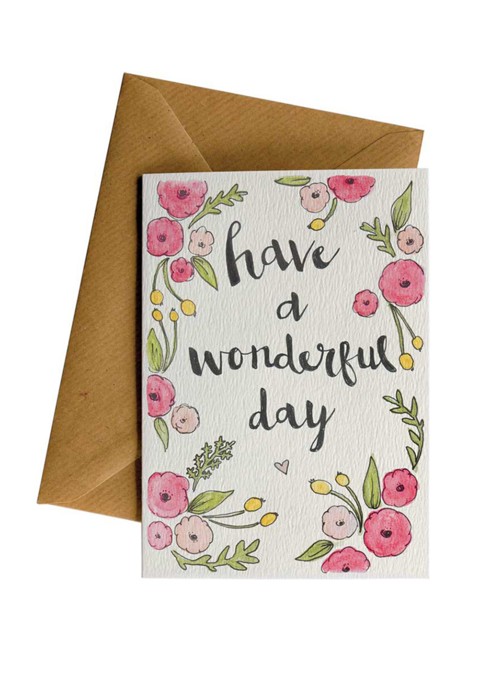 Little Difference Wonderful Day Card