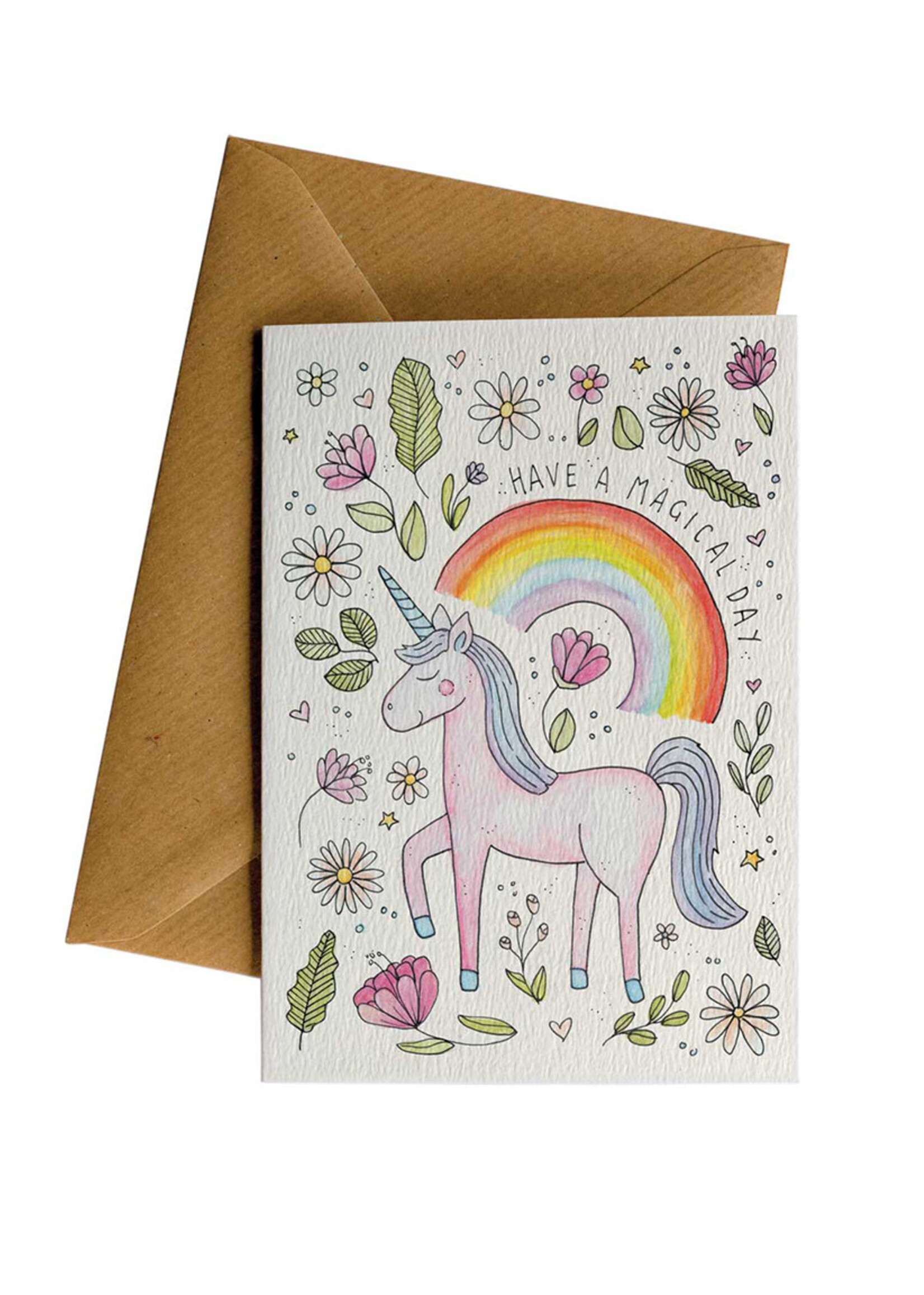Little Difference Unicorn Magical Day Card