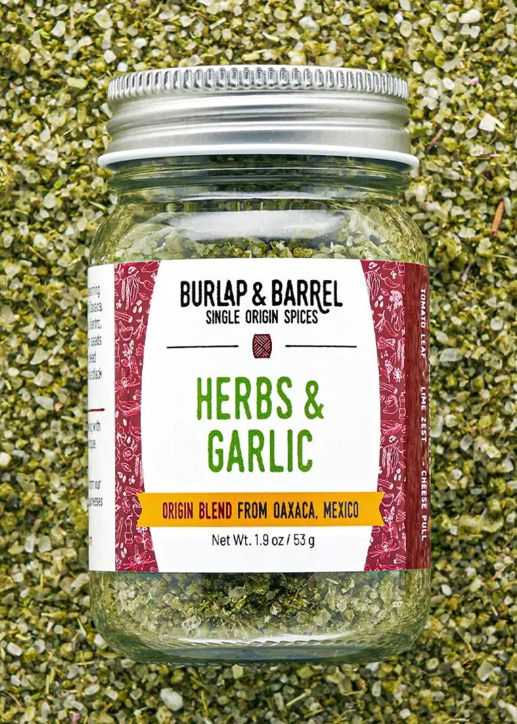 Burlap & Barrel Herbs & Garlic Spice Blend