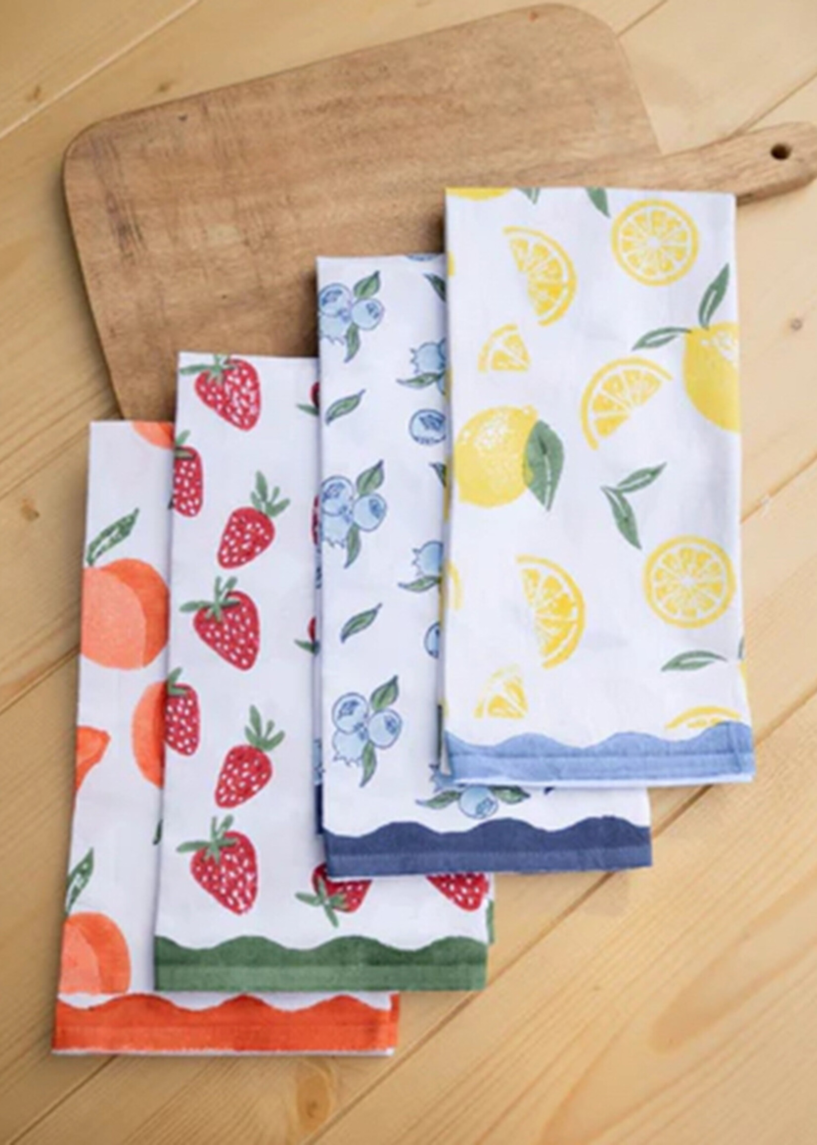 Mended Lemon Tea Towel