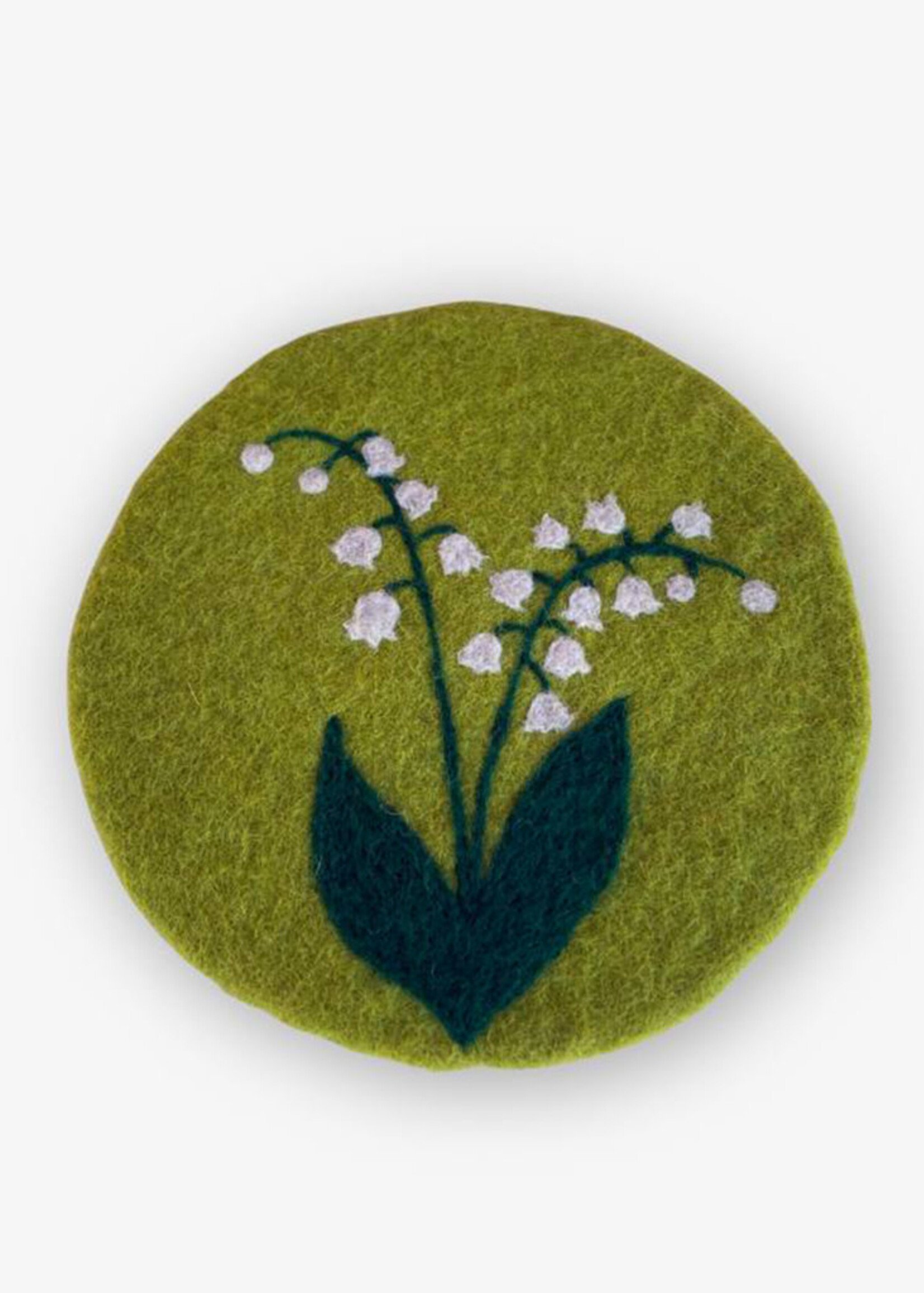 Ganesh Himal Felt Flower of the Month Trivet