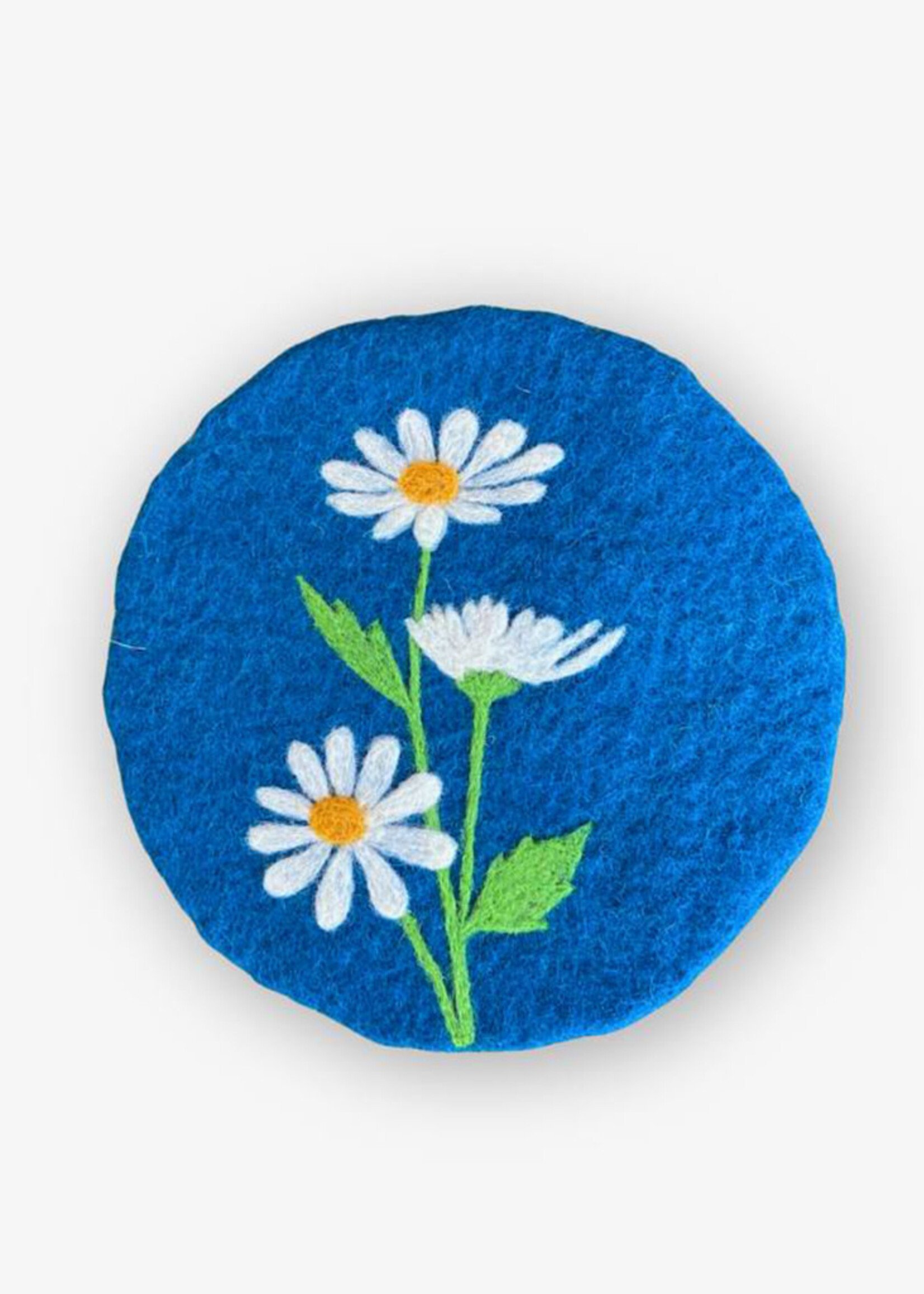 Ganesh Himal Felt Flower of the Month Trivet