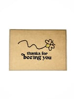 Rosie's Boutique Haiti Thanks for Beeing You Handstitched Card