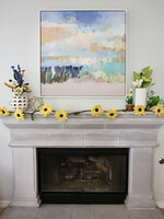 The Winding Road Sunflower Felt Garland