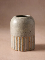 Ten Thousand Villages Sundara Fluted Ceramic Vase