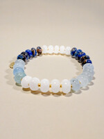 Ethic Goods Pacific Rondelle Gemstone Beaded Bracelet