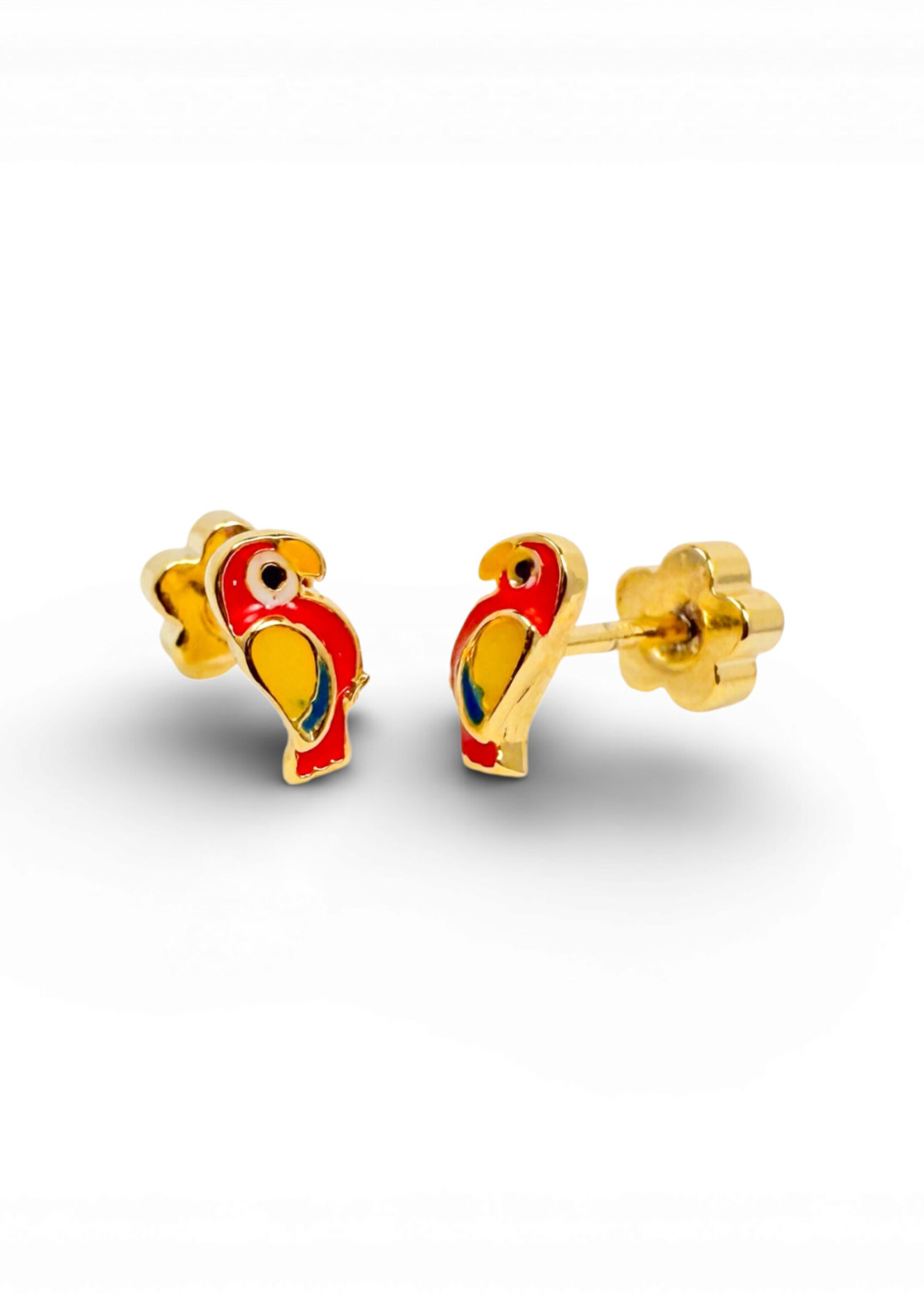 Ethic Goods Tiny Parrot Stud Earrings