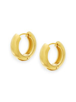 Ethic Goods Bold Gold Hoop Earrings [18K Gold]