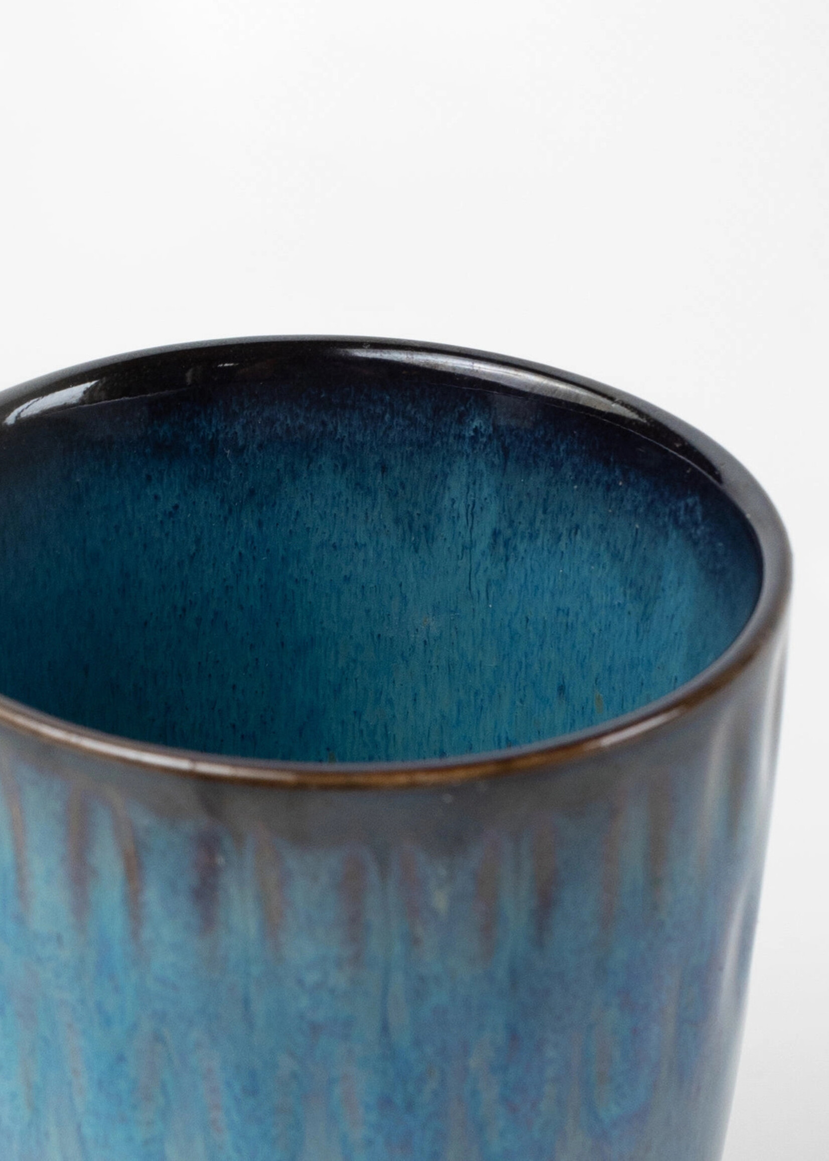 Ten Thousand Villages Coastal Blue Ombre Mug