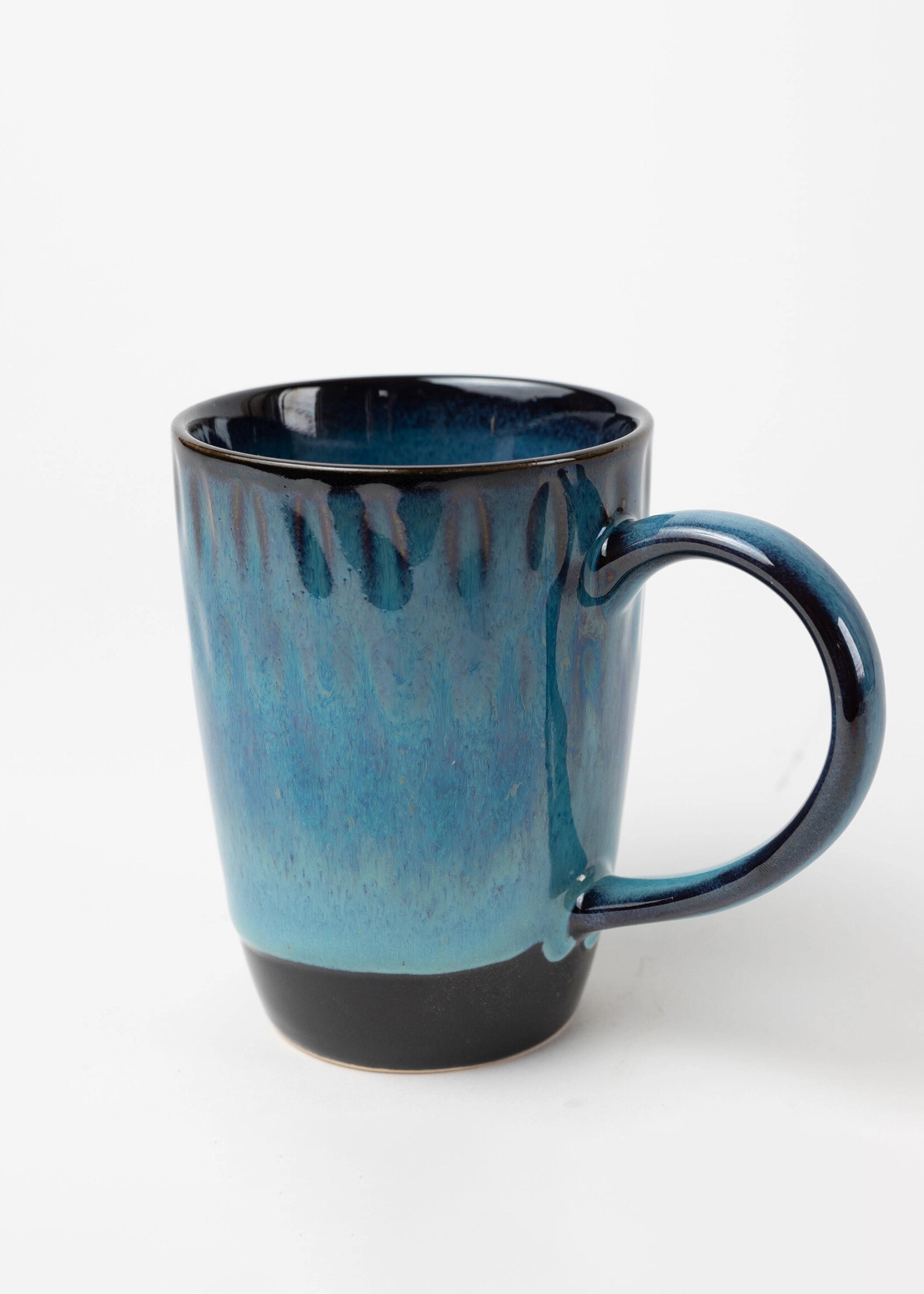 Ten Thousand Villages Coastal Blue Ombre Mug