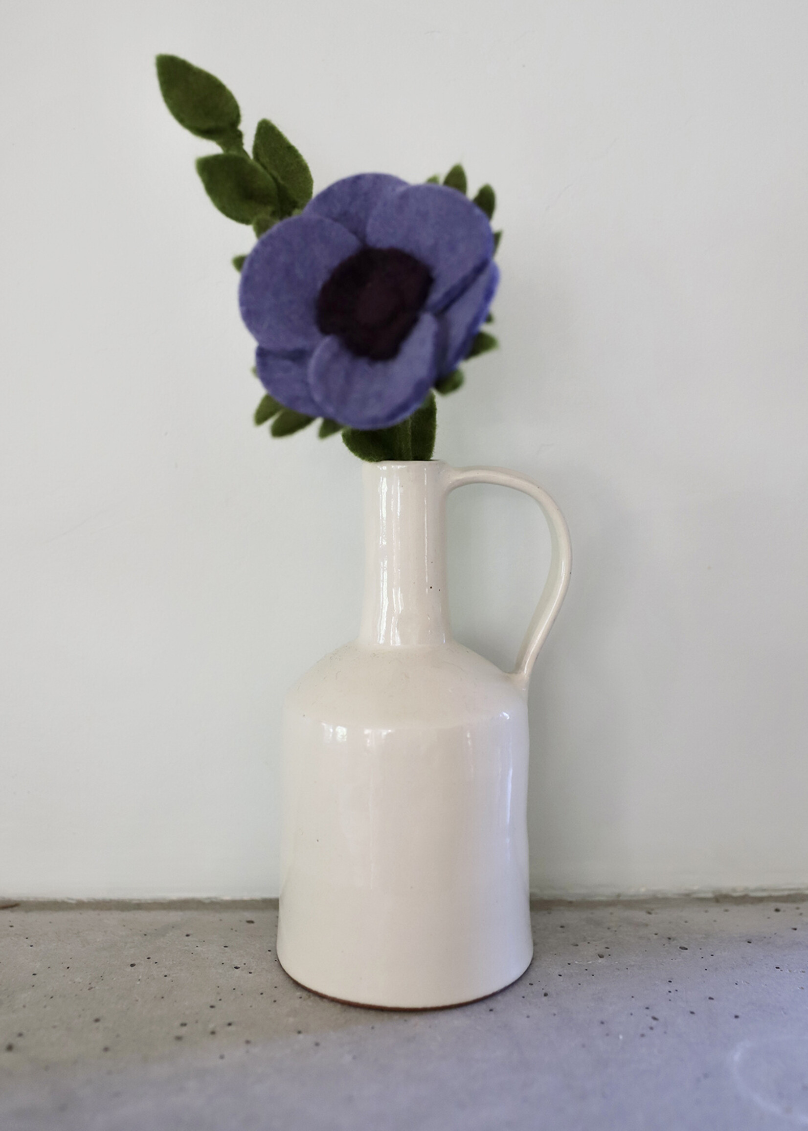 Ten Thousand Villages 8" Bud Vase - Slika Earthware Ceramic