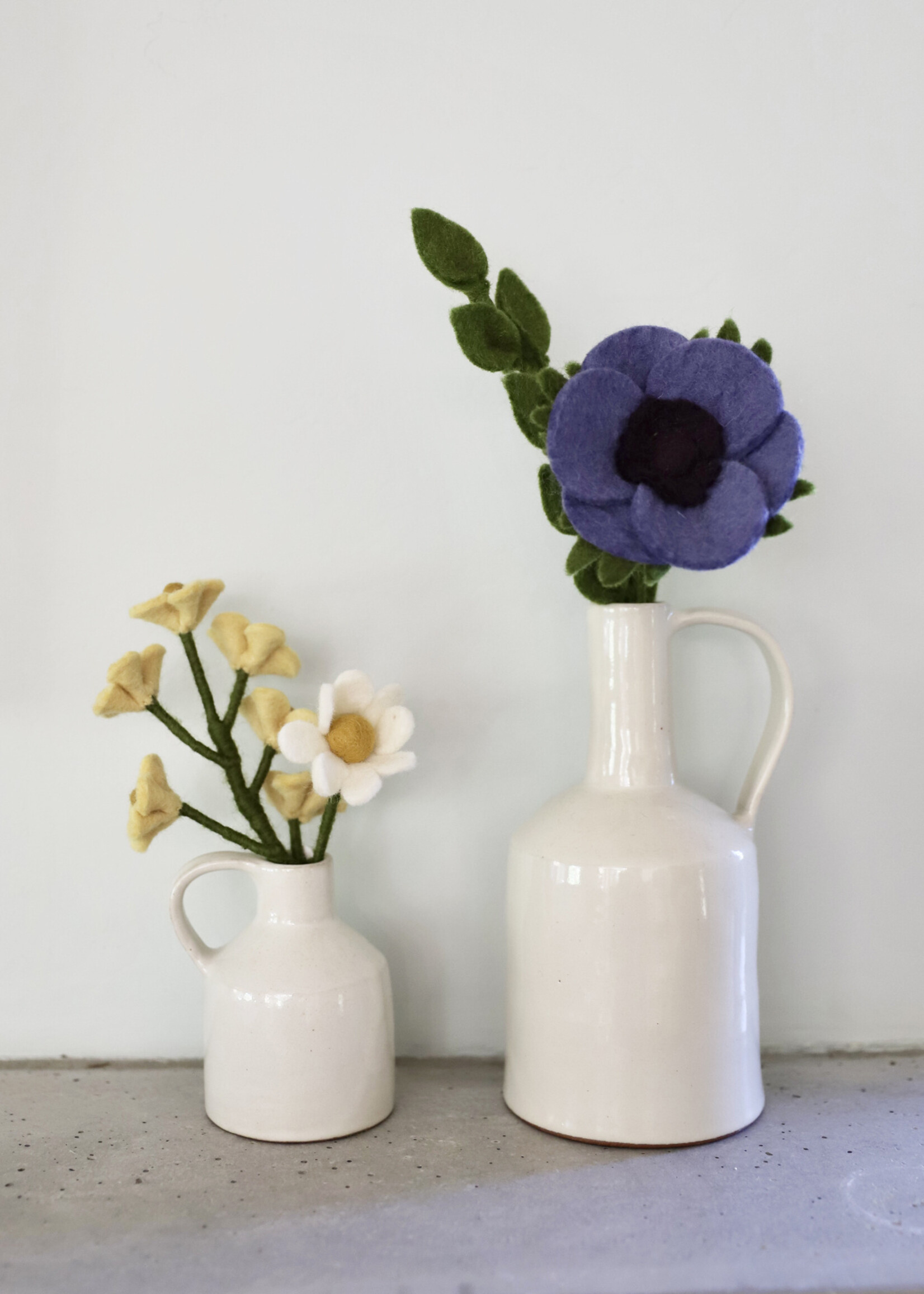 Ten Thousand Villages 8" Bud Vase - Slika Earthware Ceramic