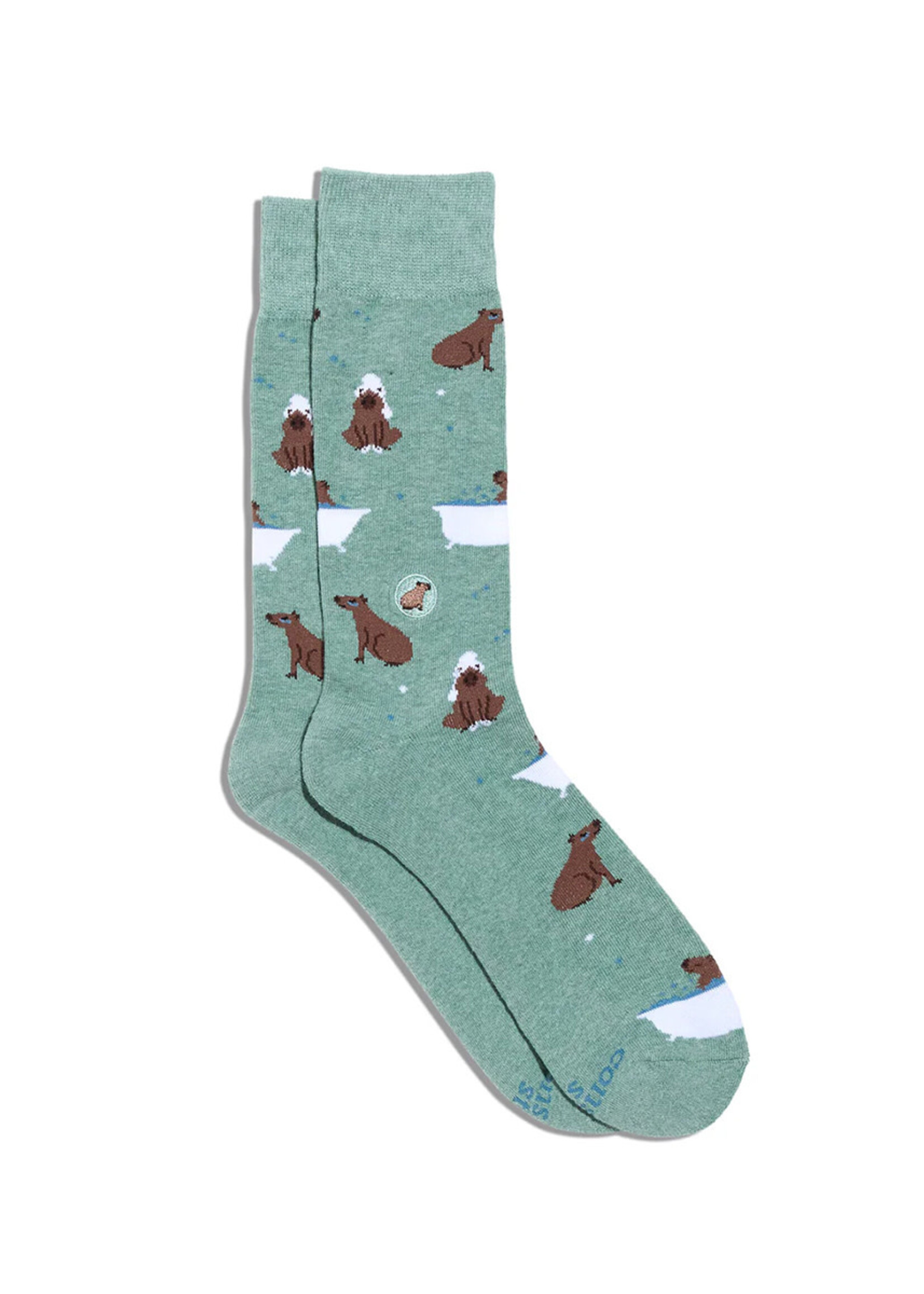Conscious Step Women's Socks - Capybara
