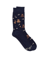Conscious Step Women's Socks - Meditating Bears