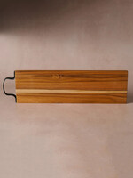 Ten Thousand Villages 20" Fiesta Teak Cutting Board