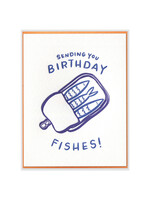 Ink Meets Paper Tinned Fish Pun Birthday Card