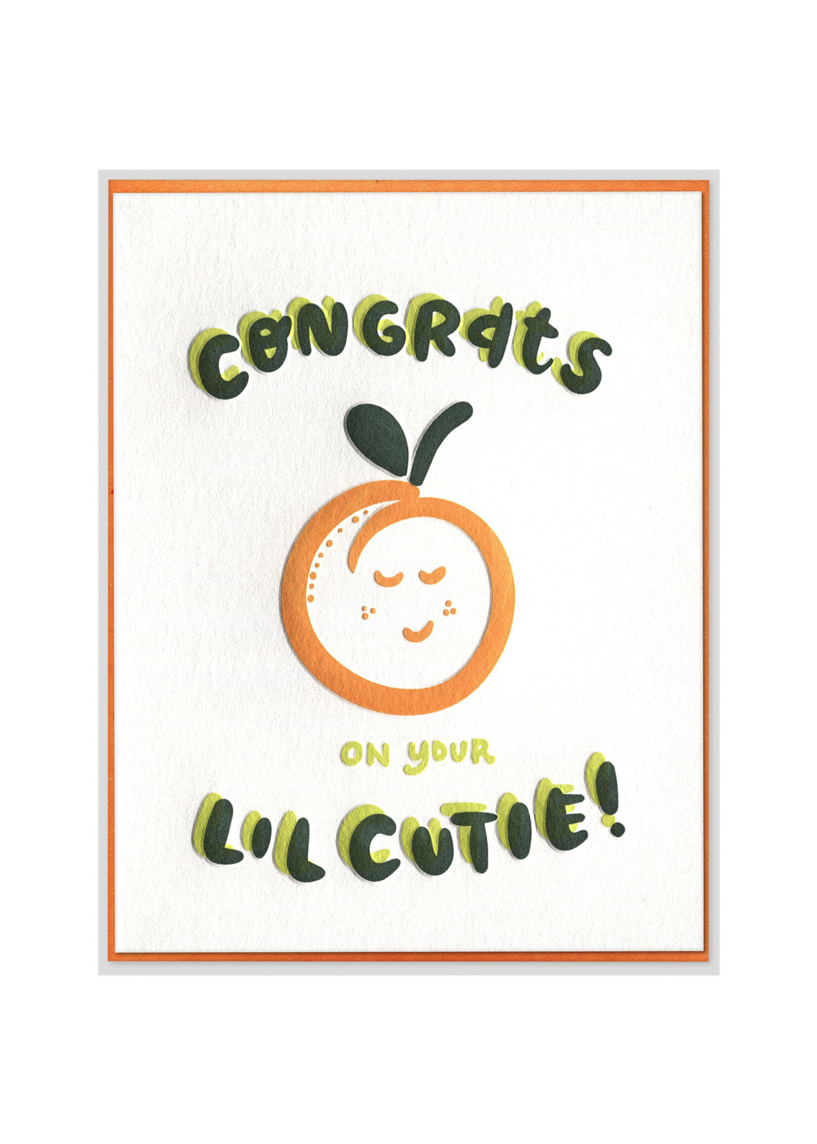 Ink Meets Paper Lil Cutie Clementine Card