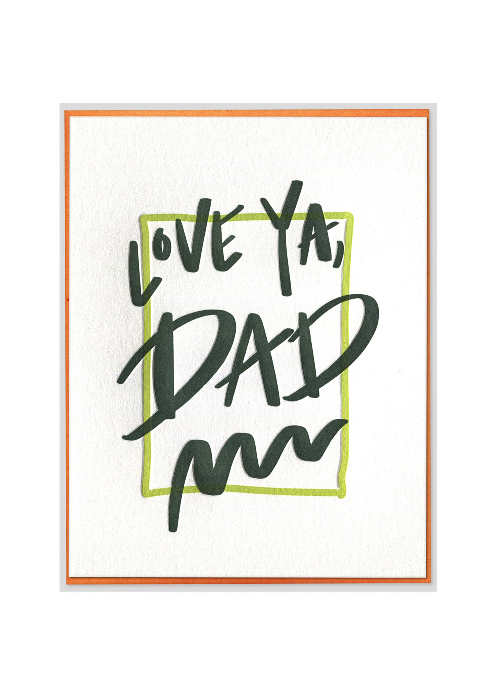Ink Meets Paper Love Ya Dad Card