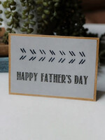 Rosie's Boutique Haiti Happy Father's Day Handstitched Card