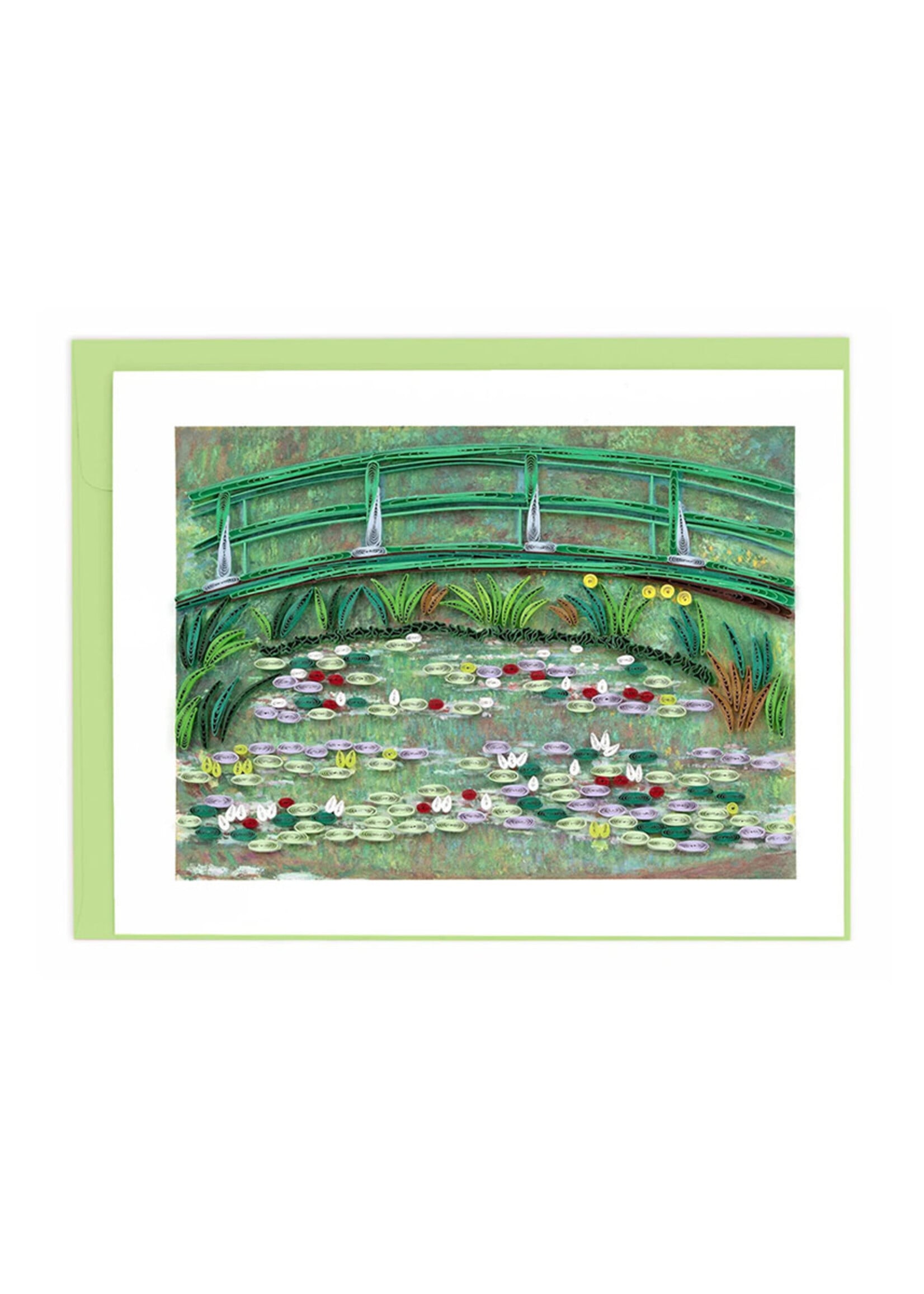 Quilling Cards Japanese Footbridge - Artist Series Quilling Card