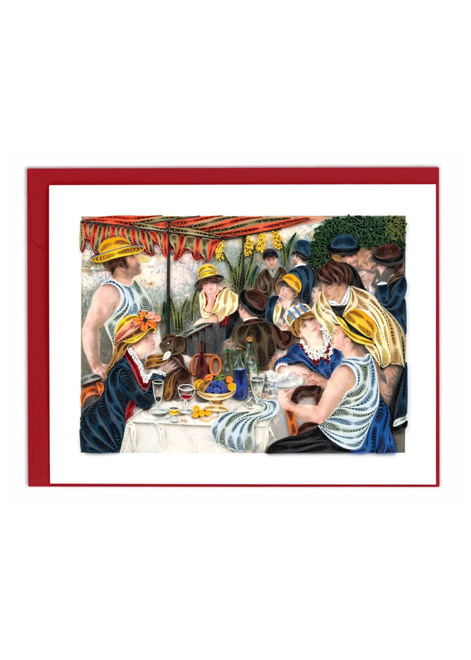 Quilling Cards Boating Party - Artist Series Quilling Card