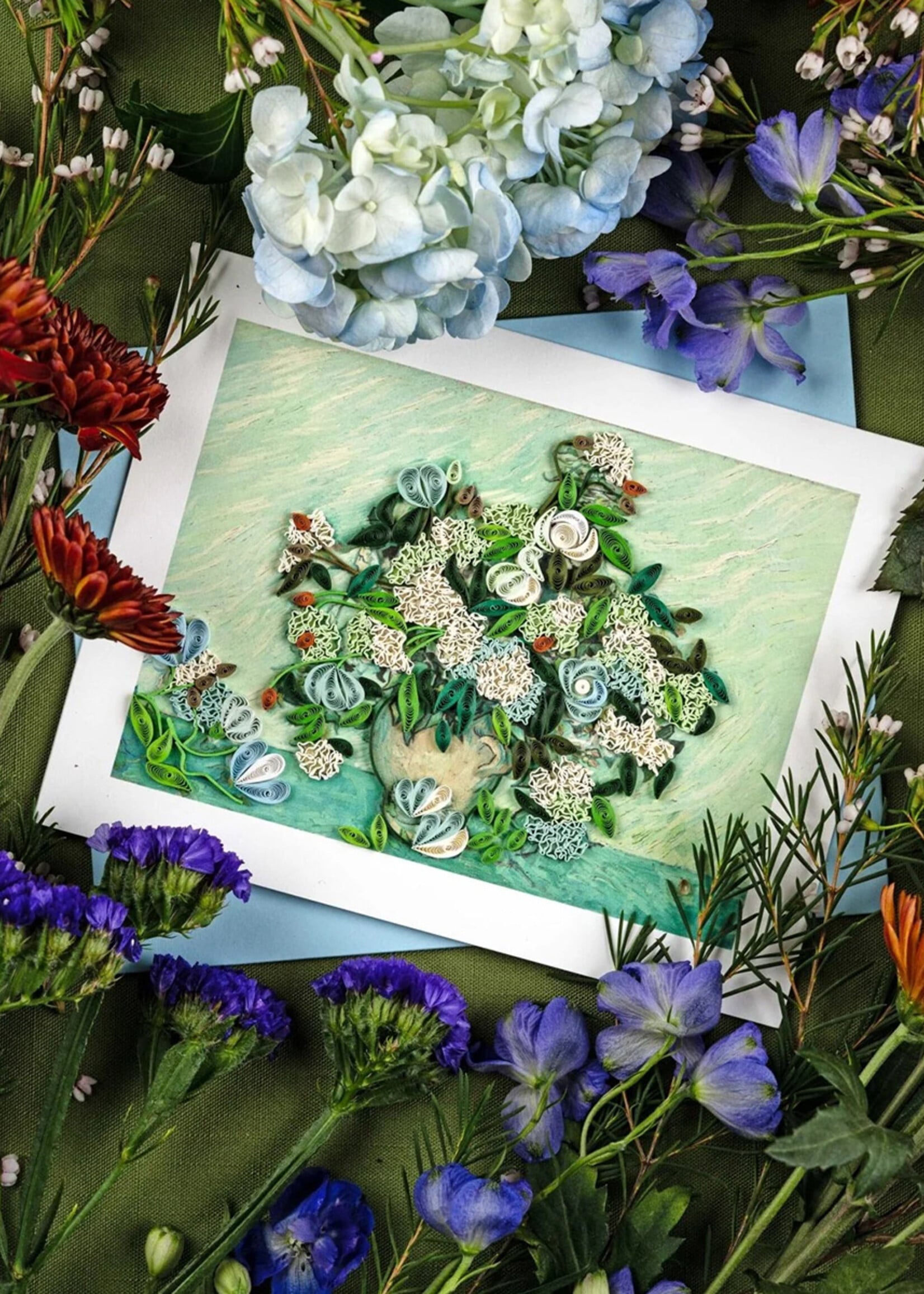 Quilling Cards Roses - Artist Series Quilling Card