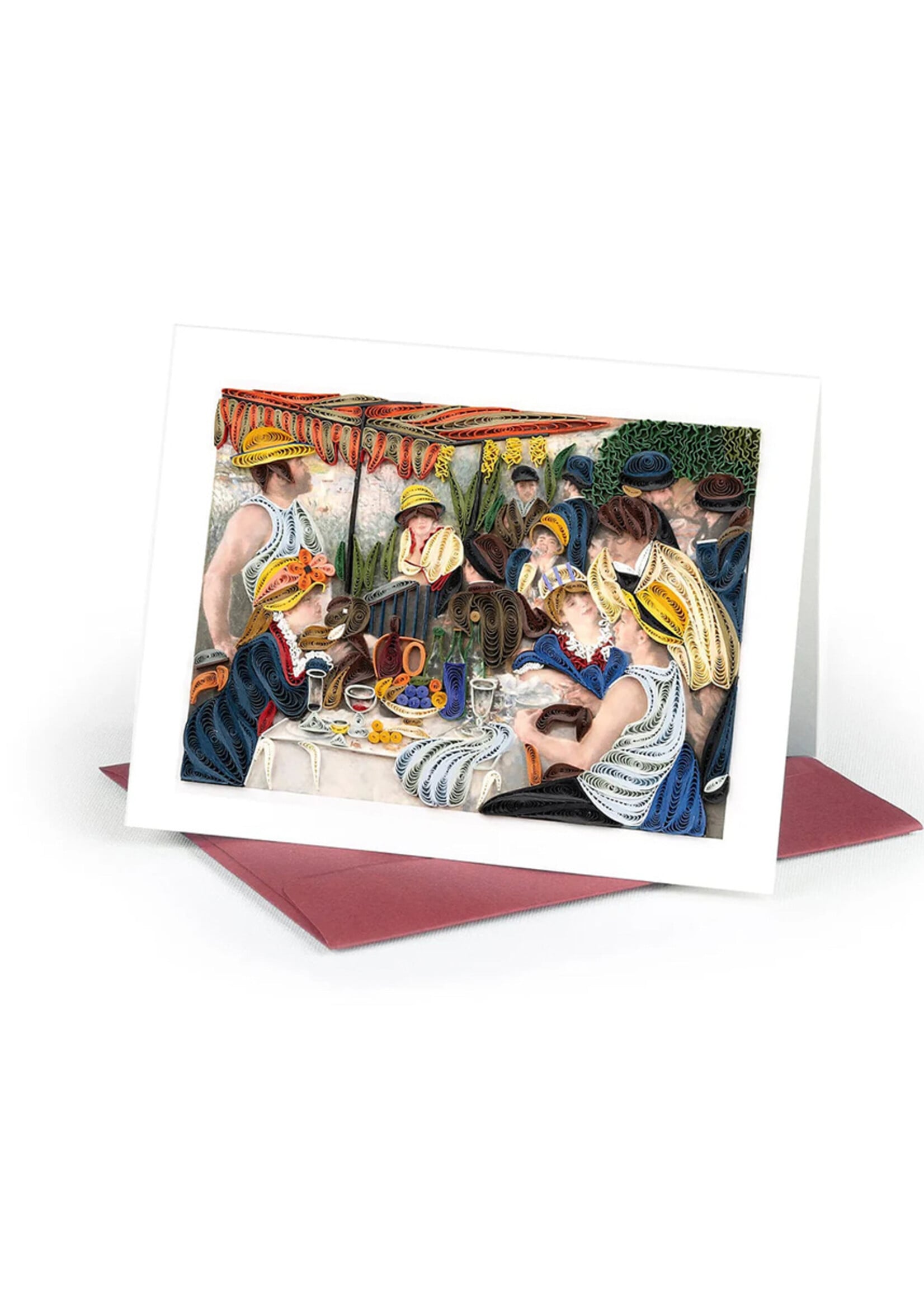 Quilling Cards Boating Party - Artist Series Quilling Card
