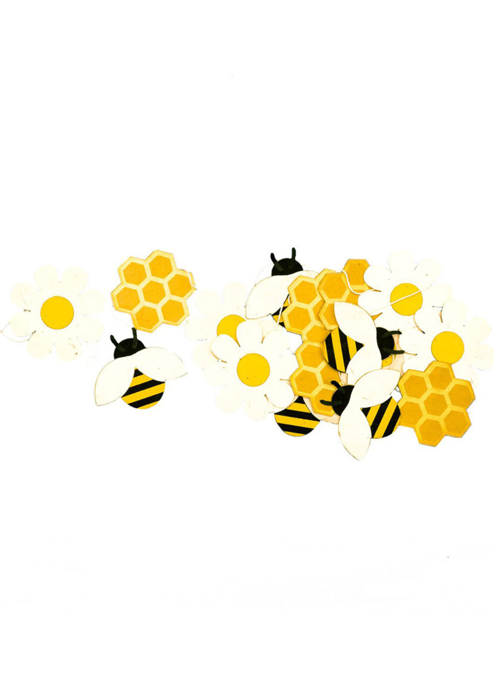 dZi Honey Bee Paper Garland