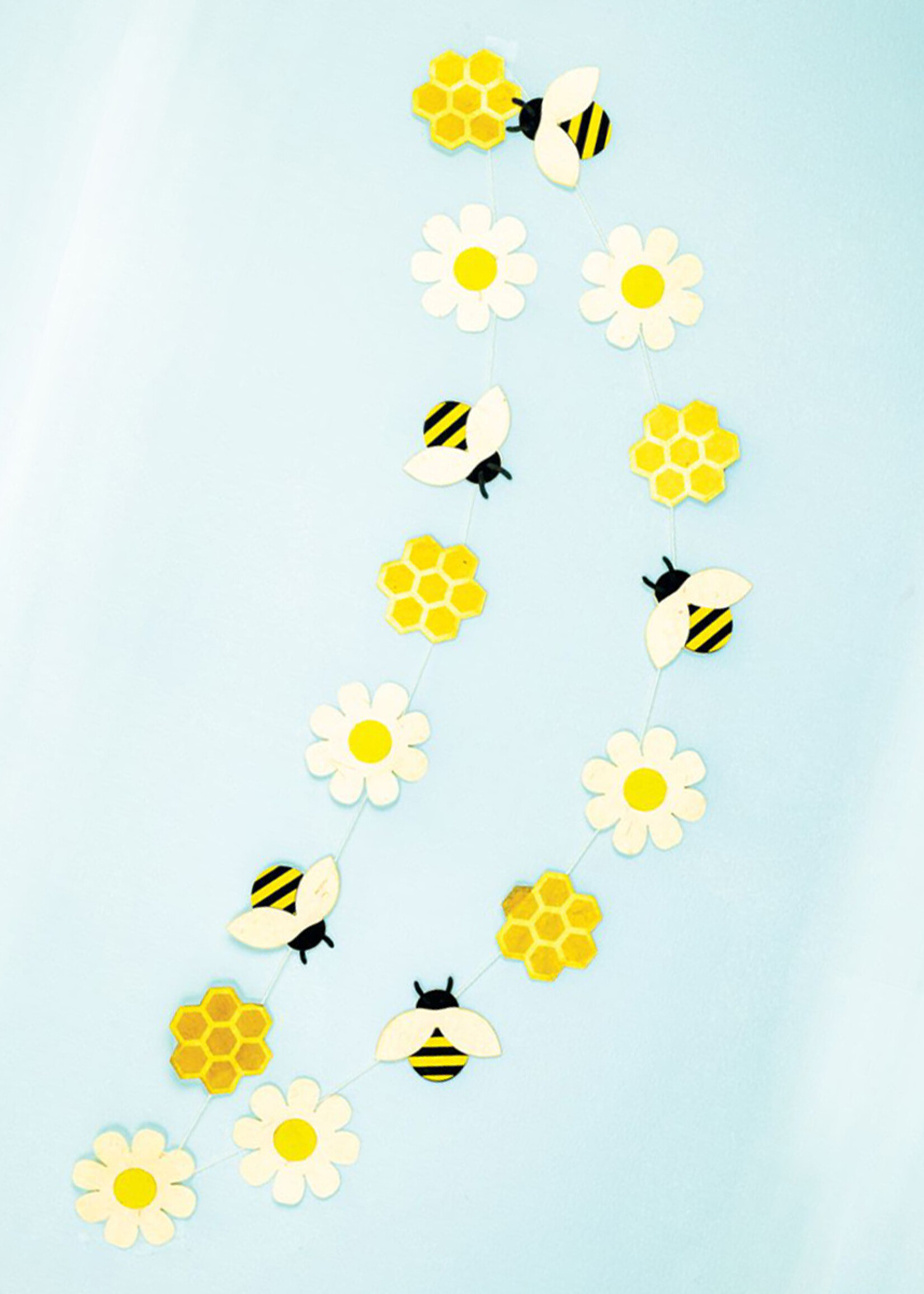 dZi Honey Bee Paper Garland