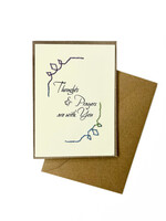 Rosie's Boutique Haiti Thoughts and Prayers Handstitched Card