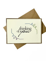 Rosie's Boutique Haiti Thinking of You Handstitched Card