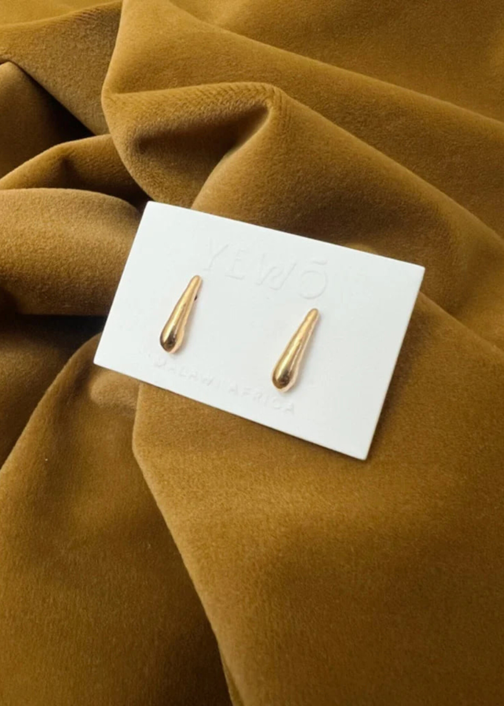 YEWO Lumen Earrings - 14K gold coated