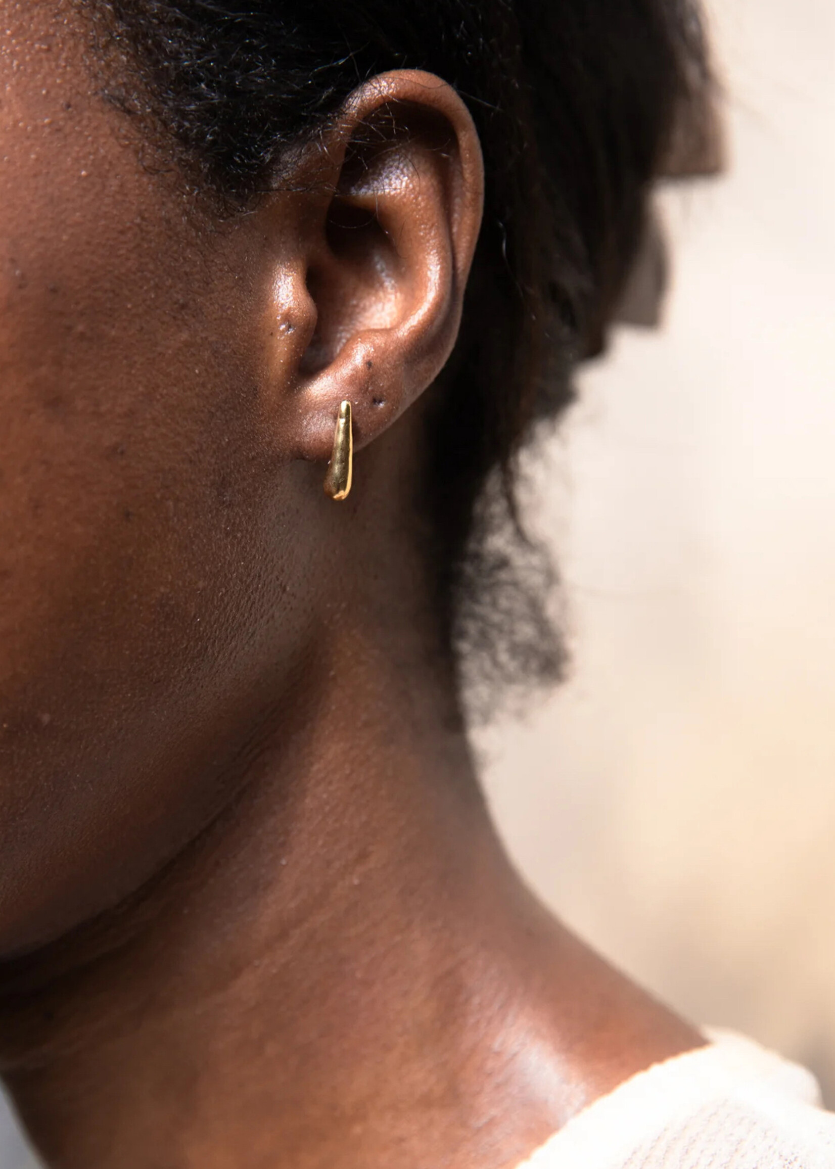 YEWO Lumen Earrings - 14K gold coated