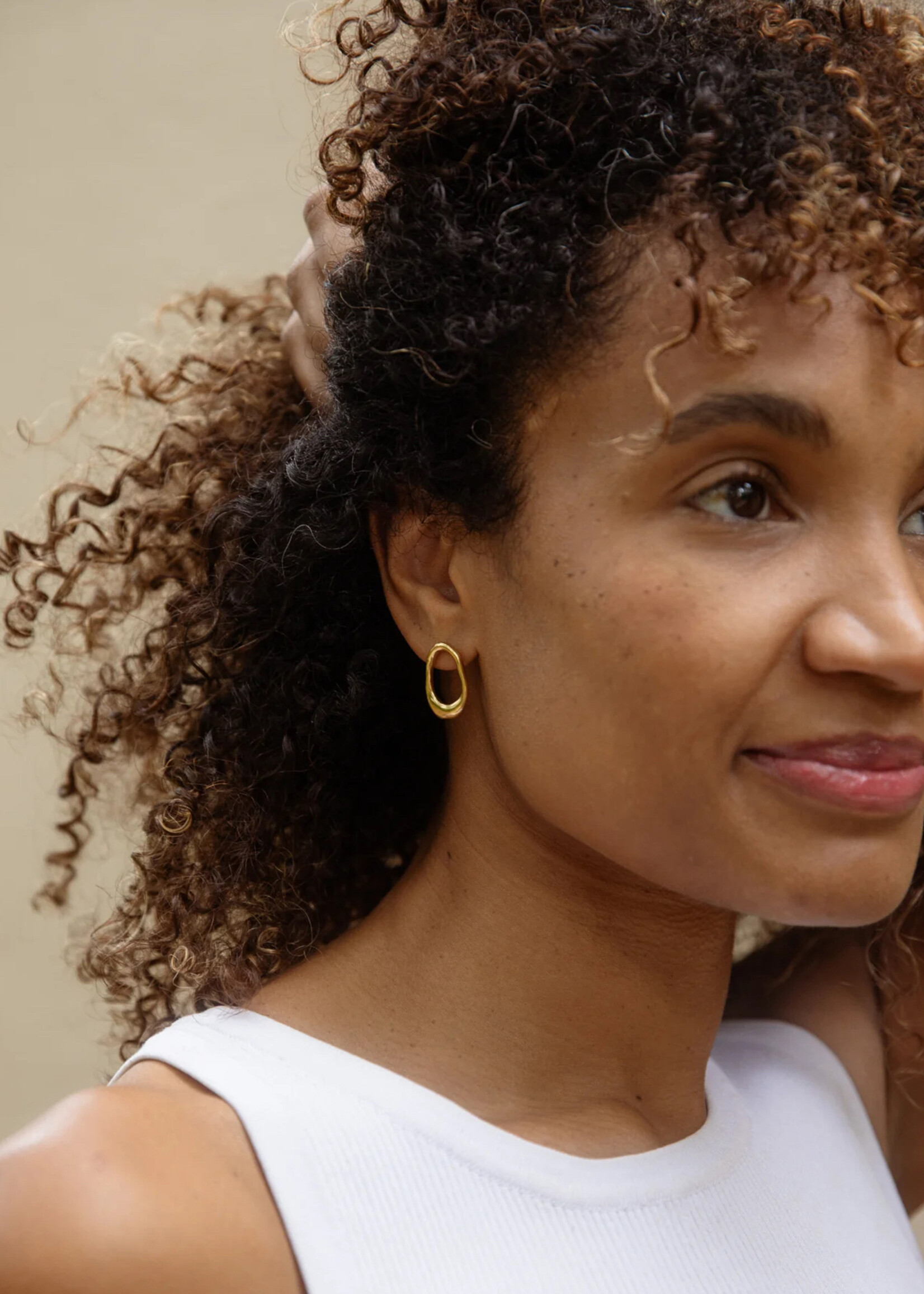 YEWO Cove Earrings - 14K gold plated