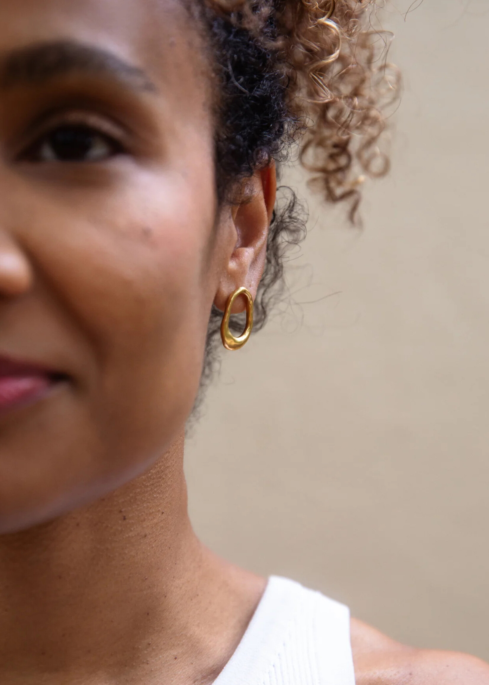 YEWO Cove Earrings - 14K gold plated