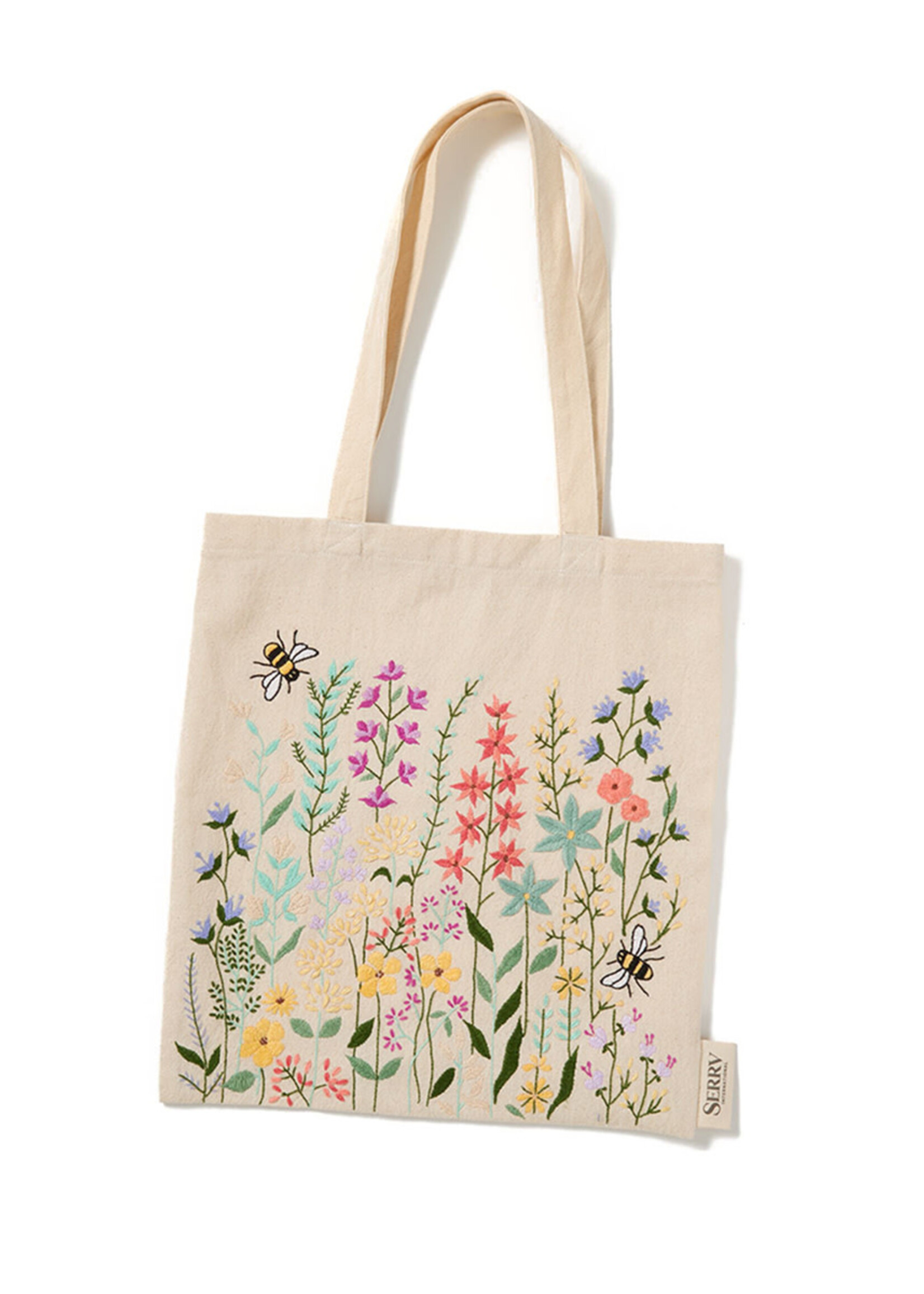 SERRV Bees & Blooms Tote Bag