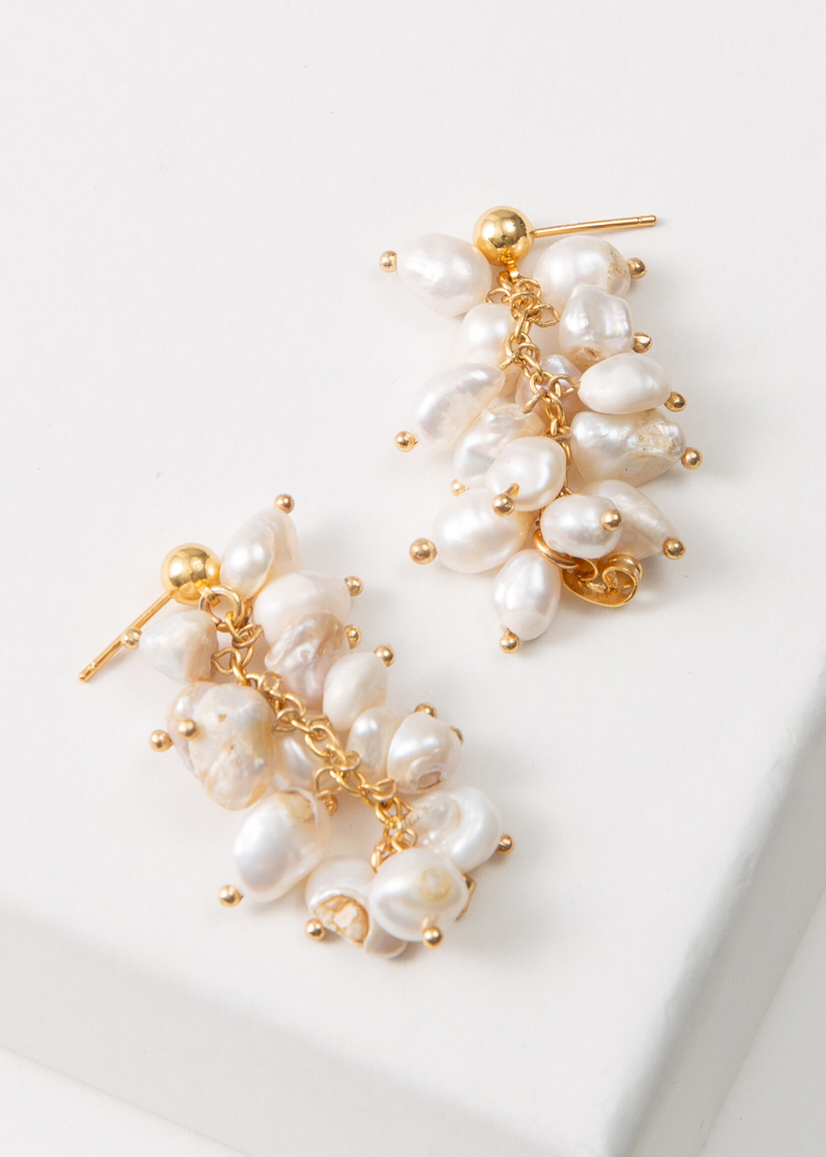 Noonday Convertible Fresh Water Cultured Pearl Cluster Earrings