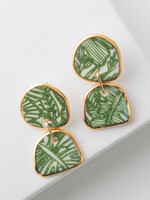 Noonday Porcelain Bungalow Earrings