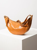 Noonday Leather Crescent Sling Purse