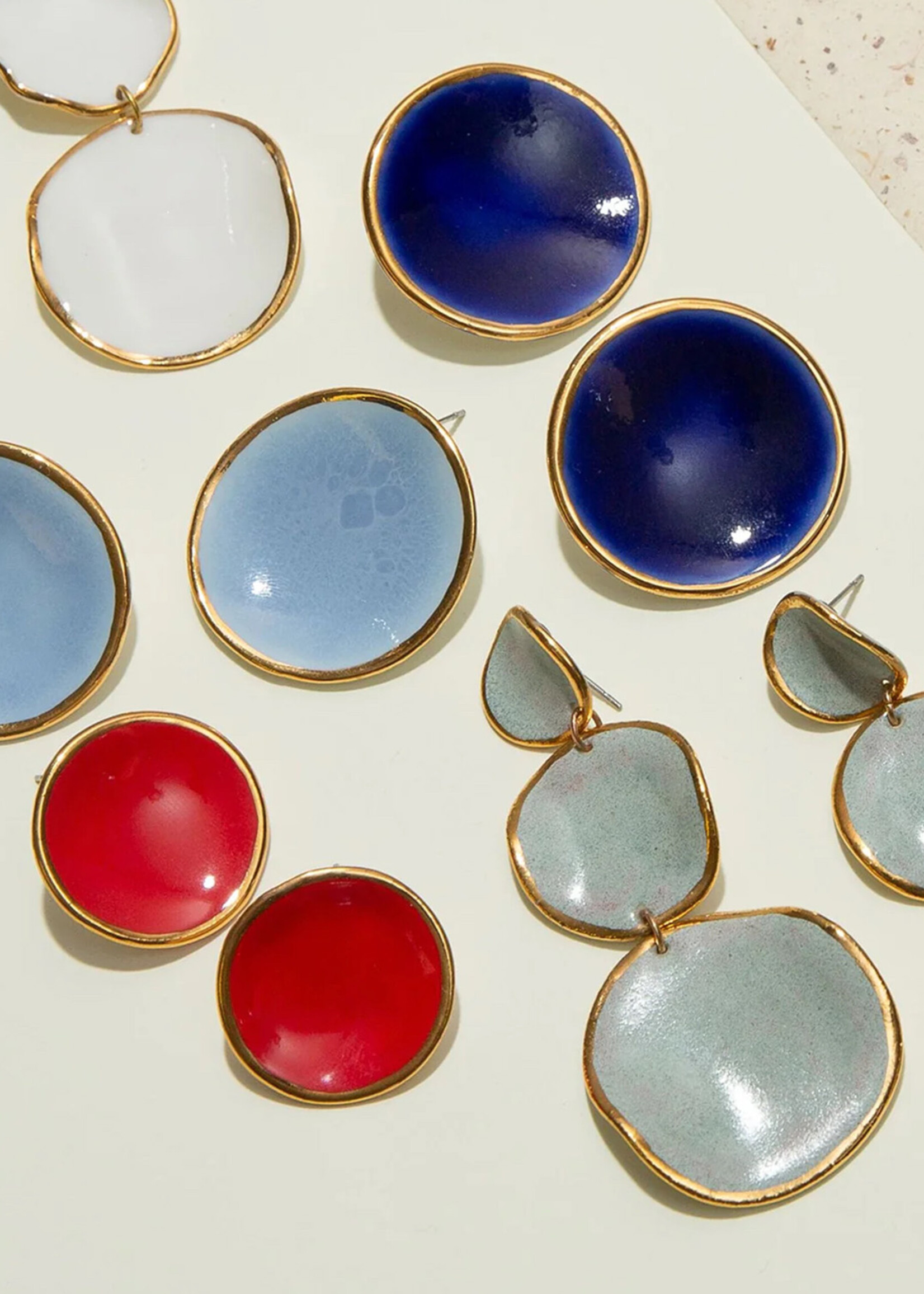 Noonday Paprika Halo Earrings