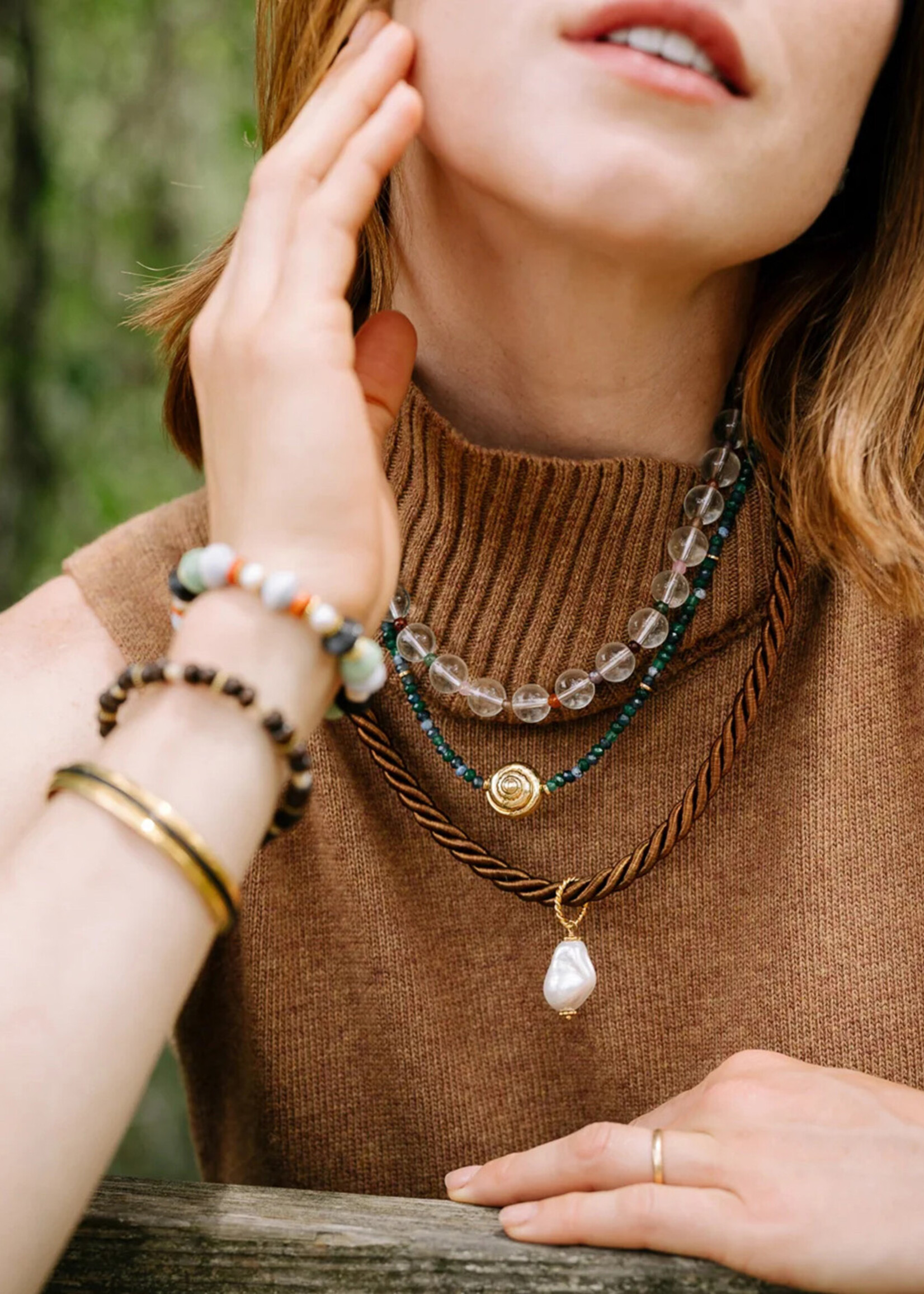 Noonday Lucid Glass Necklace
