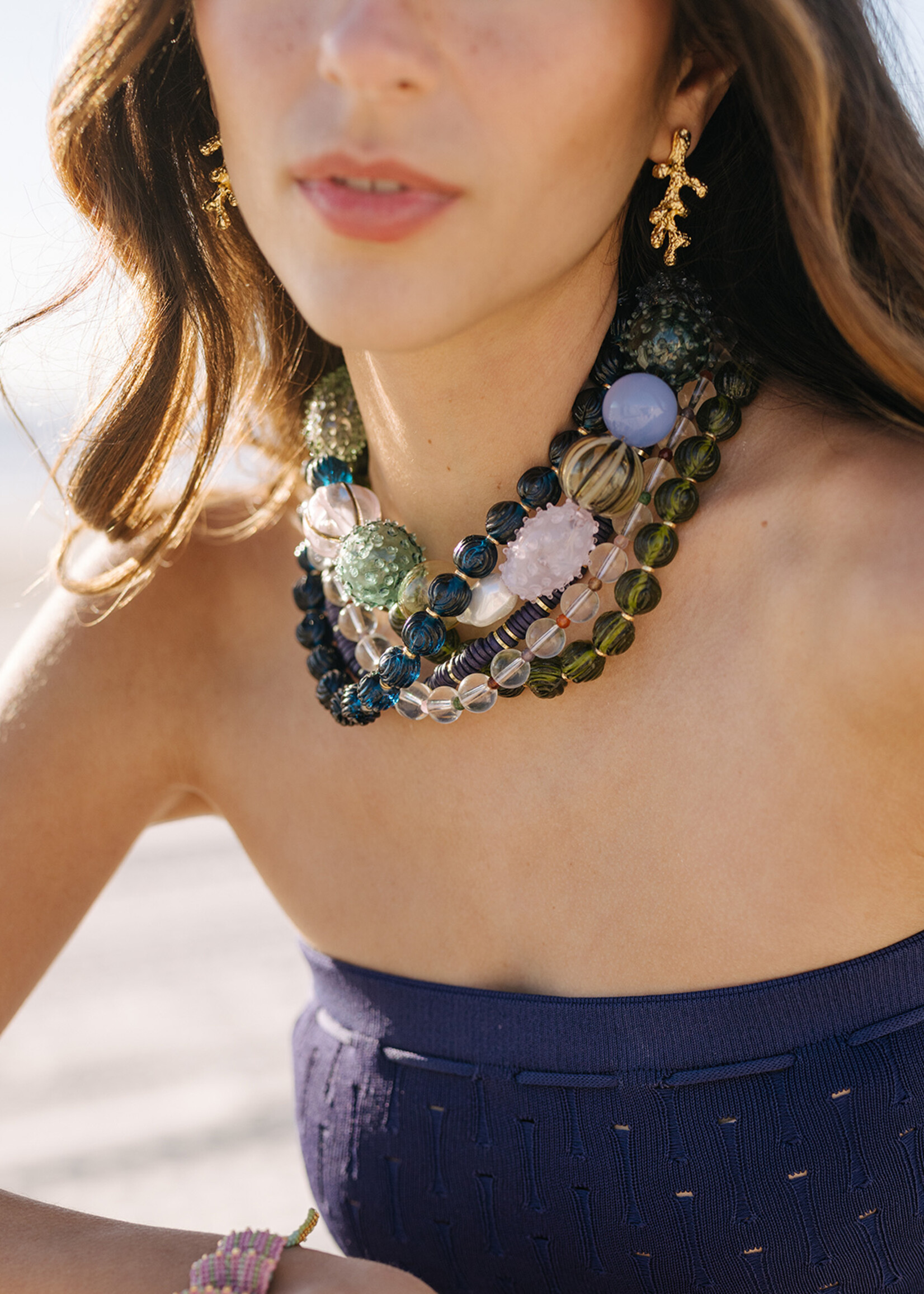 Noonday Lucid Glass Necklace