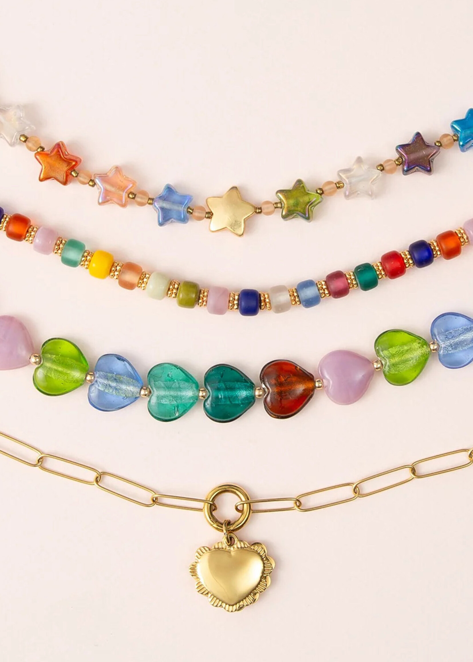 Noonday Glass Confetti Necklace
