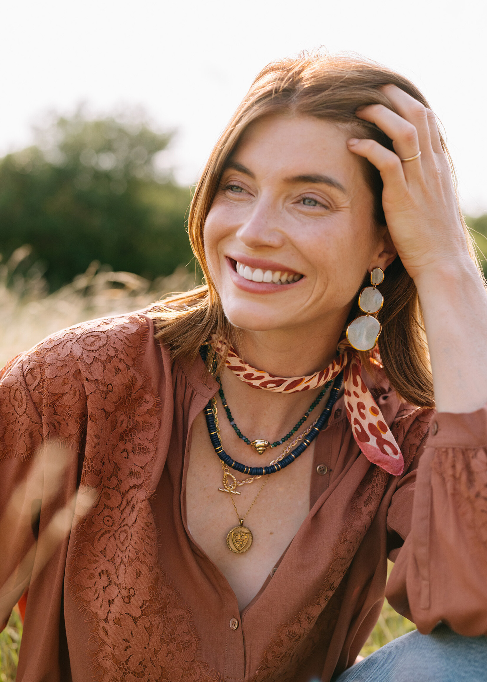 Noonday Braided Gradient Necklace