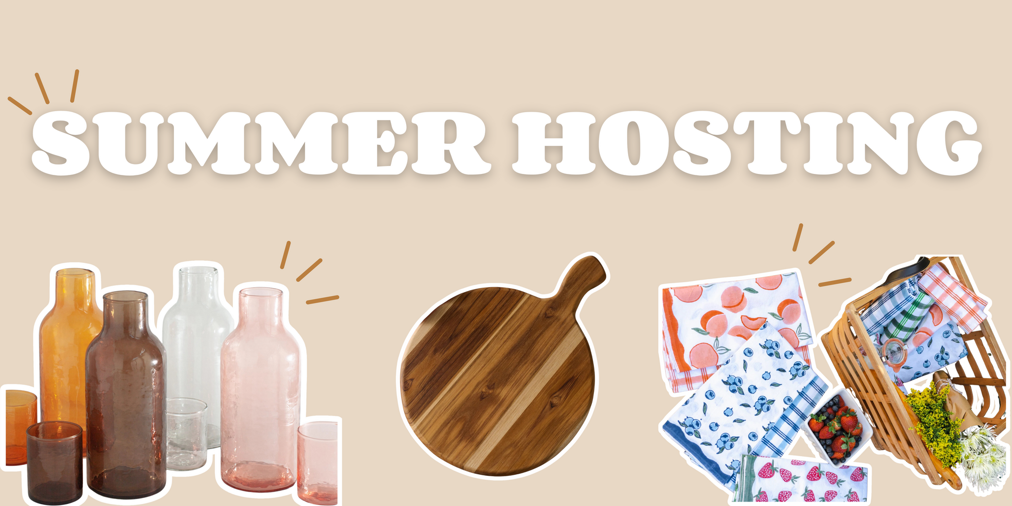 Summer Hosting Essentials for Effortless Gatherings & Feel-Good Entertaining