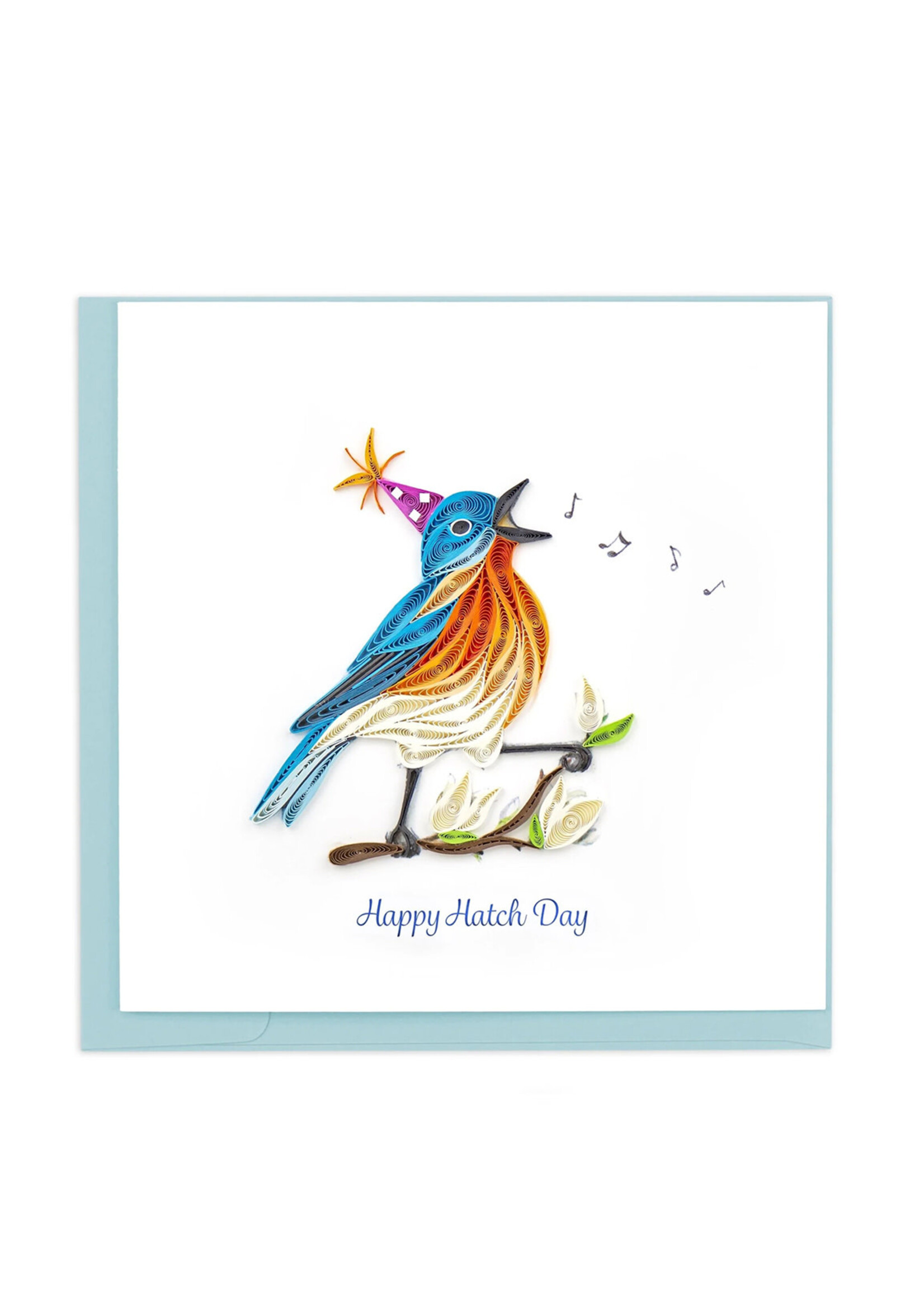 Quilling Cards Happy Hatch Day Birthday Bird Quilling Card