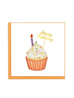 Quilling Cards Polka Dot Birthday Cupcake Quilling Card